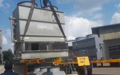 Industrial Condenser Installation